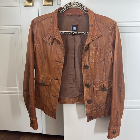 Vintage Leather Jacket - Picture 1 of 5